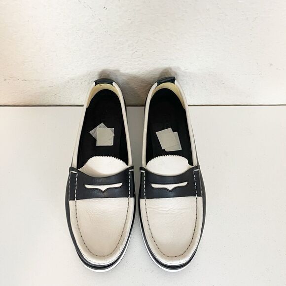 RAG & BONE Tanja two tone black and white Loafers. Size 39 - Picture 11 of 14